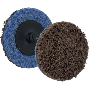 WESTON-CR-14042 / CR-14042 DISCO 2" CAMBIO RAP. FIBRA HD MARRON (COARSE) TIPO R (Precio x pieza - Empaque c/25 pzas)