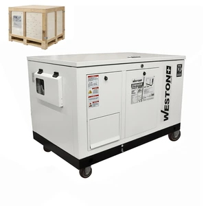 GENERADOR SILENCIOSO MOTOR %100 COBRE A GASOLINA, GAS NATURAL, GLP 25KVA 220V 3F 60HZ ATS