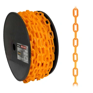 CADENA DE PLÁSTICO Ø6MM*25M NARANJA