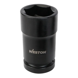 WESTON-DI-051075-15 / DI-051075-15 DADO DE IMPACTO CUADRO 1" PARA RUEDAS DE CAMION 6 PUNTAS 38X20MM