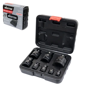 JGO. DE 8 ADAPTADORES Y REDUCTORES PARA DADOS DE IMPACTO