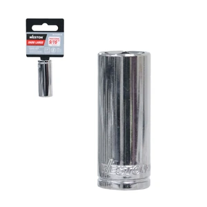 DADO LARGO CUADRO 1/4" 6 PUNTAS