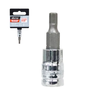 DADO CUADRO 1/4" CON PUNTA