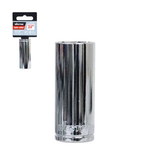 DADO LARGO CUADRO 3/8" 6 PUNTAS