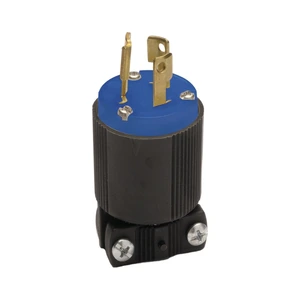 WESTON-EL-0020 / EL-0020 CLAVIJA COLGANTE MEDIA VUELTA 2 POLOS 3 HILOS 15A 250V NEMA L5-15 8830505