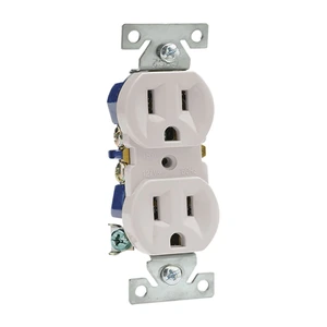 WESTON-EL-0080 / EL-0080 CONTACTO DOBLE ATERRIZADO BLANCO 15A 127V 8810154