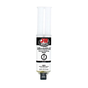 WESTON-JBW-50101SPA / JBW-50101SPA ADHESIVO EPÓXICO 25 ML JERINGA TRANSPARENTE INSTANTÁNEO JB WELD