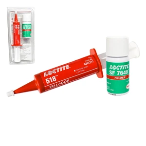 WESTON-LT-490078 / LT-490078 LOCTITE 518 GASKET ELIMINATOR SELLADOR DE BRIDAS - JERINGA 25 ml / ACTIVADOR 25 g