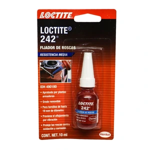 WESTON-LT-490180 / LT-490180 LOCTITE 242 FIJADOR DE ROSCAS RESISTENCIA REMOVIBLE 10 ml