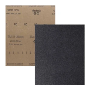 WESTON-LW-1015 / LW-1015 HOJA DE LIJA DE AGUA CARBURO SILICIO 9" x 11" G100 (Precio x pieza - Empaque c/100 pzas)