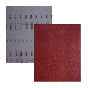 WESTON-LW-1205 / LW-1205 HOJA DE LIJA RESPALDO DE TELA OXIDO DE ALUMINIO 9" X 11" G050(Precio x pieza - Empaque c/25 pzas)