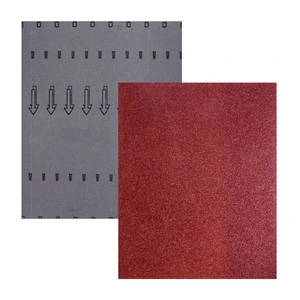 WESTON-LW-1230 / LW-1230 HOJA DE LIJA RESPALDO DE TELA OXIDO DE ALUMINIO 9" X 11" G180(Precio x pieza - Empaque c/50 pzas)