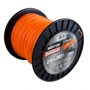 WESTON-MS-0190 / MS-0190 HILO REDONDO P/DESBROZADORA EN CARRETE 2.4mm X 262m - NARANJA