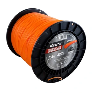 WESTON-MS-0205 / MS-0205 HILO REDONDO P/DESBROZADORA EN CARRETE 2.4mm X 437m - NARANJA
