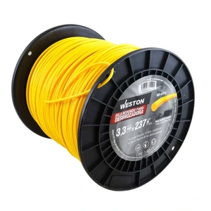 WESTON-MS-0215 / MS-0215 HILO REDONDO P/DESBROZADORA EN CARRETE 3.3mm X 237m - AMARILLO