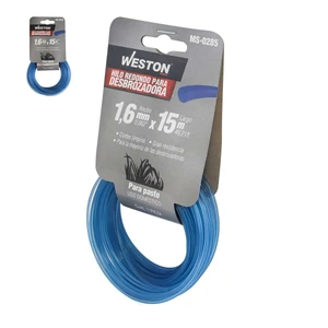 WESTON-MS-0285 / MS-0285 HILO REDONDO P/DESBROZADORA EN CABALLETE 1.6mm X 15m - AZUL
