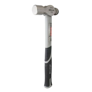 WESTON-PN-0260 / PN-0260 MARTILLO DE BOLA PULIDO 1 LB MANGO 12" DE FIBRA DE VIDRIO