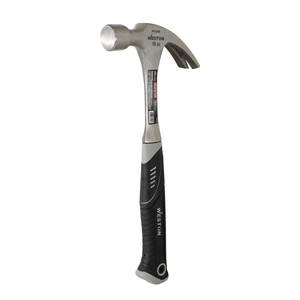 MARTILLO PULIDO FORJADO UÑA CURVA 16 OZ MANGO 13" DE FIBRA DE VIDRIO