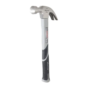MARTILLO PULIDO UÑA CURVA 20 OZ MANGO 13" DE FIBRA DE VIDRIO