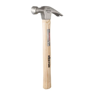 MARTILLO PULIDO UÑA RECTA OZ MANGO 13" DE MADERA
