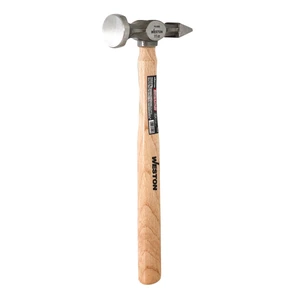 MARTILLO PULIDO HOJALATERO PUNTA MANGO 13" DE MADERA DURA 11 OZ