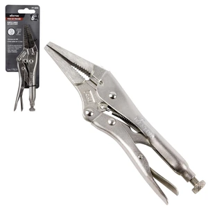 PINZA DE PRESION PUNTA LARGA C/CORTA CABLE 6'' (6LN) (CAJA C/6 PZAS - PRECIO X PIEZA)