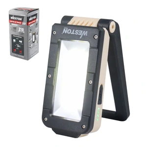 LAMPARA DE TRABAJO LED CON BASE PLEGABLE RECARGABLE 210LM