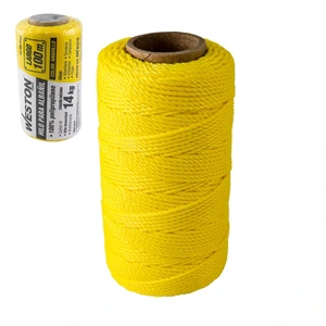 WESTON-SA-305-6135 / SA-305-6135 HILO PARA ALBAÑIL DE POLIPROPILENO CAL. 18 AMARILLO MED 100M