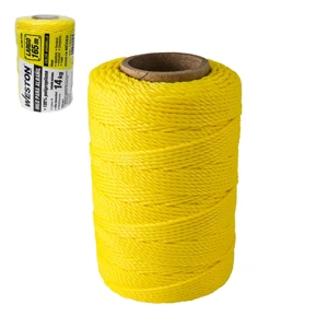 WESTON-SA-305-6165 / SA-305-6165 HILO PARA ALBAÑIL DE POLIPROPILENO CAL. 18 AMARILLO GDE 165M