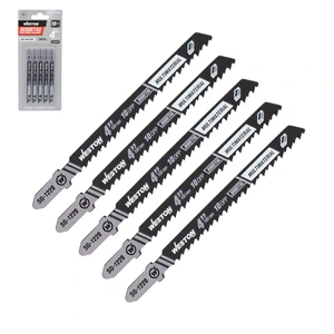 SEGUETAS P/SIERRA CALADORA BIMETAL ZANCO "T"  4" 10DPP (JGO C/5 PZS)