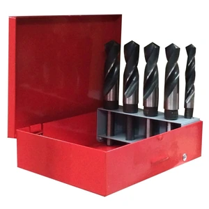 JUEGO DE BROCAS  DE ACERO A.V ZANCO 1/2"  FRACC. 8 PIEZAS