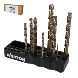 WESTON-ST-5-159-030 / ST-5-159-030 ORGANIZADOR BROCAS MAGNETICO 1/16"-1/2" (180x60x25mm) AGJ. EX. 10 DE 1/4"