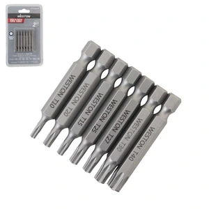 JGO.7 PZS. PUNTA TORX A 2" (10,15,20,25,27,30,40)