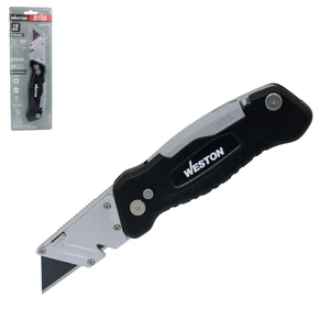 WESTON-ST-6-300-120 / ST-6-300-120 NAVAJA MULTIUSOS PLEGABLE CON DESARMADOR DE APERTURA RAPIDA 19X60MM