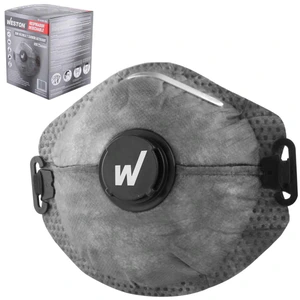 WESTON-ST-6-500-334 / ST-6-500-334 RESPIRADOR C/CARBON ACTIVADO C/VALVULA N95 Certificado CDC (Precio x pieza - Empaque c/10 pzas)