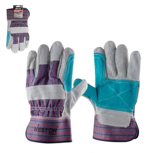 WESTON-ST-6-500-380 / ST-6-500-380 GUANTE D/CARNAZA C/REFUERZO TIPO PAYASO (Precio x par - Empaque c/12 pares)