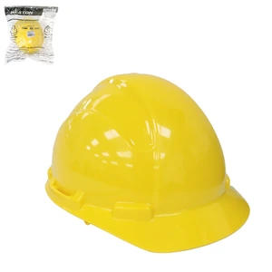 CASCO DE SEGURIDAD TIPO CACHUCHA C/MATRACA AMARILLO