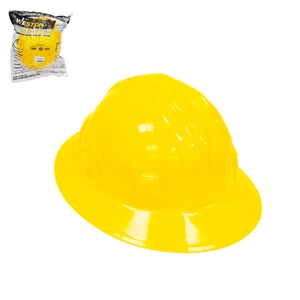 CASCO DE SEGURIDAD TIPO ALA ANCHA C/MATRACA AMARILLO