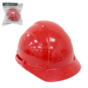 CASCO DE SEGURIDAD TIPO CACHUCHA ROJO