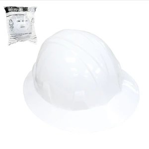 CASCO DE SEGURIDAD TIPO ALA ANCHA C/MATRACA BLANCO