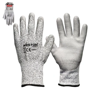 WESTON-ST018-1 / ST018-1 GUANTE ANTICORTE WESTON NIVEL 5 TALLA 7 (Precio x par - Empaque c/10 pares)