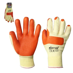 WESTON-ST020-55 / ST020-55 GUANTE DE CONSTRUCCION UNITALLA (Precio x par - Empaque c/10 pares)