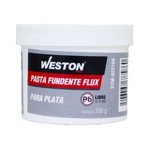 PASTA FUNDENTE FLUX P/PLATA BOTE 250g