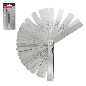 CALIBRADOR D/LAINAS P/ESPESORES 0.0015 - 0.025" (26 MEDIDAS)