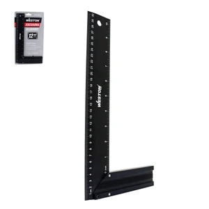 ESCUADRA DE ALUMINIO USO RUDO C/BASE AMPLIA 12''X60MM