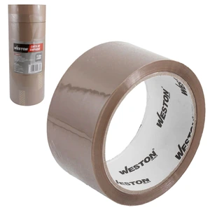 WESTON-TP-1035 / TP-1035 CINTA DE EMPAQUE CANELA 48mm X 150M (Precio x Pieza - Empaque c/6 pzas)