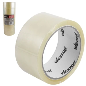 WESTON-TP-1055 / TP-1055 CINTA DE EMPAQUE TRANSPARENTE 48mm X 100M (Precio x Pieza - Empaque c/6 pzas)
