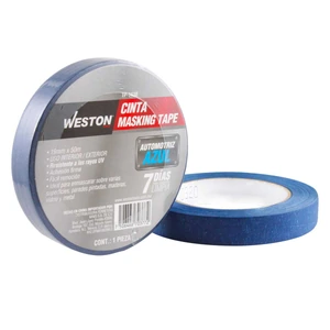 CINTA MASKING TAPE AZUL LARGA DURACION 7 DIAS