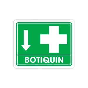 SEÑALAMIENTO BOTIQUIN 25 X 35CM