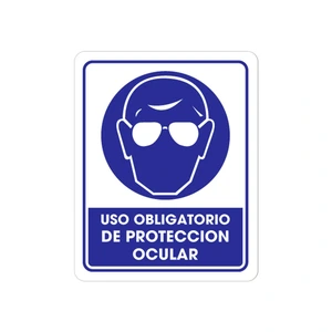 WESTON-TS-0105 / TS-0105 SEÑALAMIENTO USO PROTECCION OCULAR 25 X 35CM